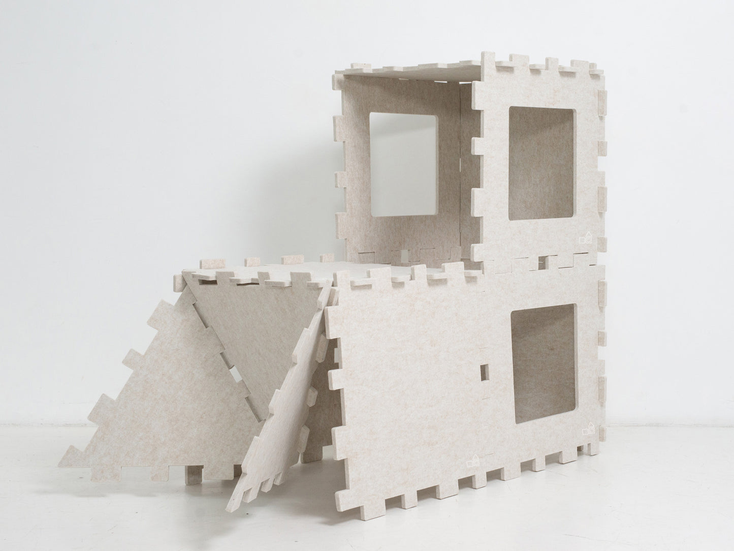 Our Biscuit Fuzzy Forts is built into a kids Tractor forts which is perfect for little kids to imagine driving a tractor