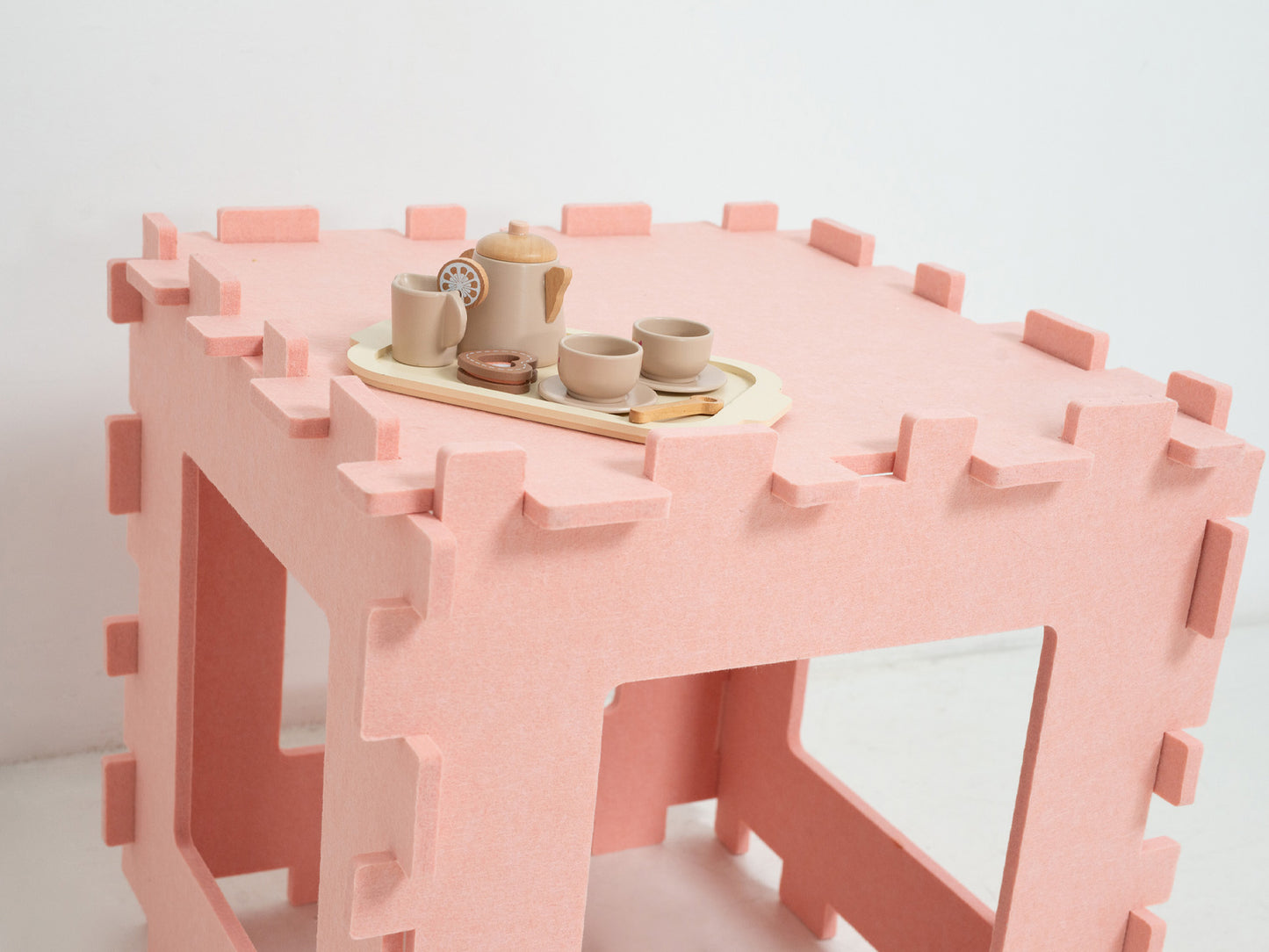 Kids Tea Table made from Fuzzy Forts